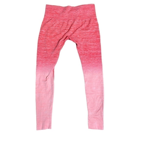Electric Yoga Pink Ombre Seamless Leggings - Picture 3 of 5